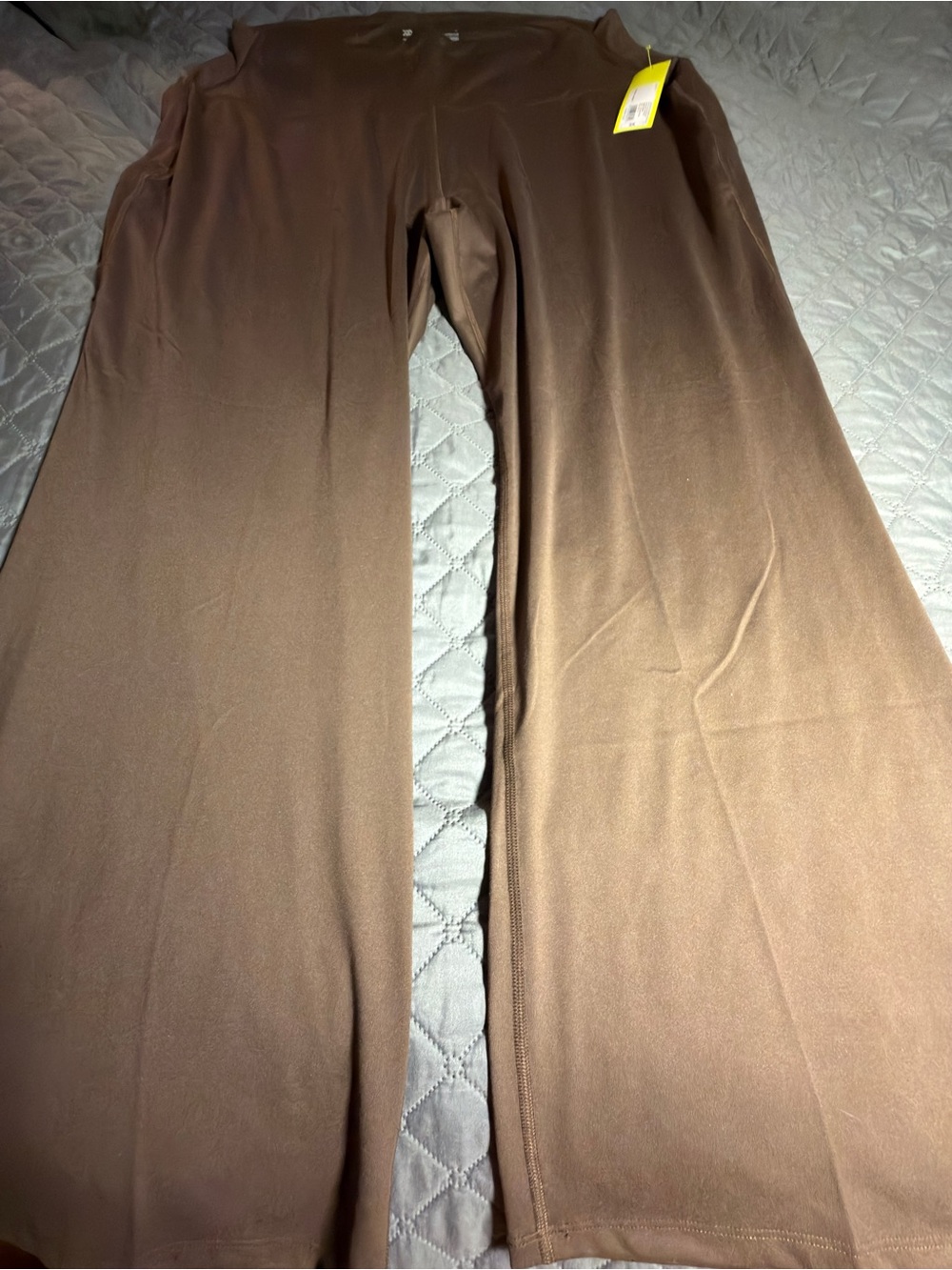 All In Motion Brown Wide-Leg Track Pant NWT